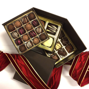 3 Tier Chocolate Truffle Gift Box